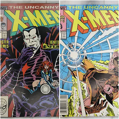 Buy Lot Of 2 Uncanny X-Men 221 Newsstand & 239 1st Mr Sinister App & Cover Keys • 68.29£