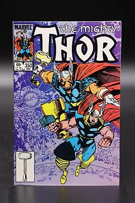 Buy Thor (1966) #350 1st Print Walt Simonson Thor & Beta Ray Bill Cover & Art NM • 8£