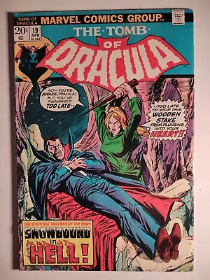 Buy Tomb Of Dracula #19, VG/4.0, Marvel  1974, 1st Ref  Blade W/ Vampire Blood🔑🔥🔑 • 15.98£
