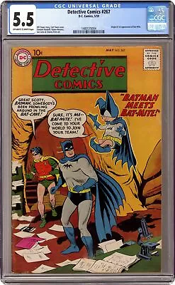 Buy Detective Comics #267 CGC 5.5 1959 1480570004 1st App. Bat-Mite • 798.51£