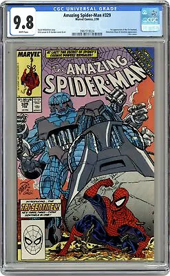 Buy Amazing Spider-Man #329 CGC 9.8 1990 3961518024 • 240.52£