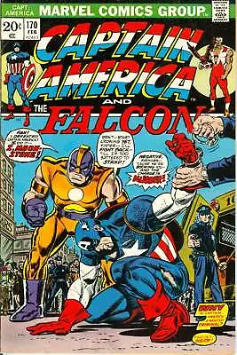 Buy Captain America (1st Series) #170 VG; Marvel | Low Grade - And The Falcon 1st Mo • 12.66£