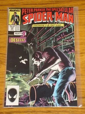 Buy Spiderman Spectacular #131 Vol1 Marv Kraven Saga Vg+ (4.5)  October 1987 • 9.99£