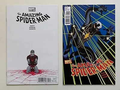 Buy Amazing Spider-Man #655 & 656 No One Dies Both Parts (Marvel 2011) NM-/NM Comics • 45£