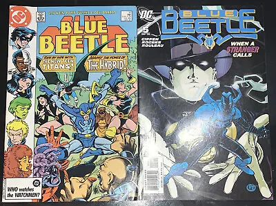 Buy Lot Of (2) Blue Beetle Comic Books Issue #12 1987 & Issue #5 2006 • 6.32£