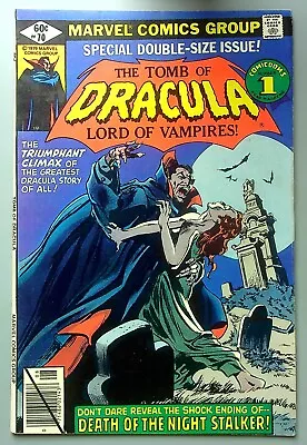 Buy Tomb Of Dracula #70 ~ MARVEL 1979 ~ DEATH OF DRACULA - Wolfman & Colan • 18.13£