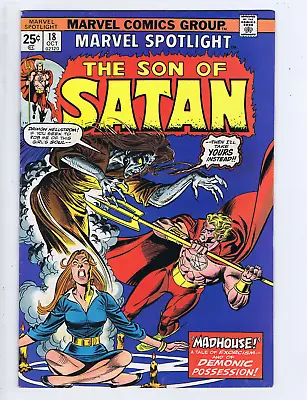 Buy Marvel Spotlight #18 Marvel 1974 The Son Of Satan • 17.39£