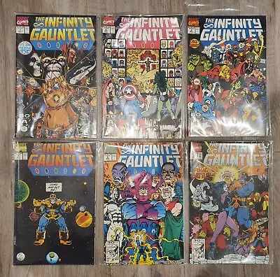 Buy Marvel Comics Infinity Gauntlet 1-6 (1992) All Good Nm Condition • 80£
