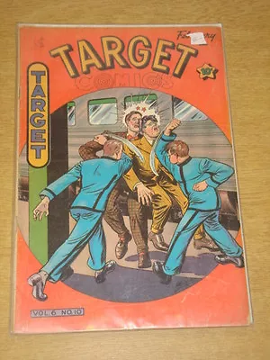 Buy Target Comics Vol 6 #10 Vg- (3.5) Novelty Press February 1946 • 11.99£