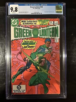 Buy Green Lantern #165 CGC 9.8 (DC 1983)  WP!  Green Lantern Corps Backup Story! • 119.93£