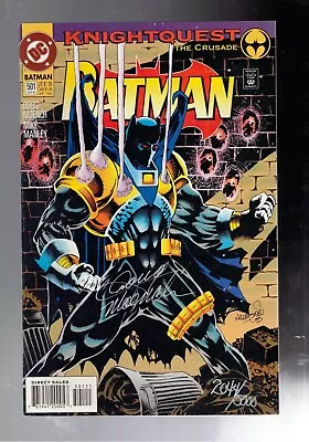 Buy Batman #501 8.0 VF Signed By Doug Moench B • 12.99£