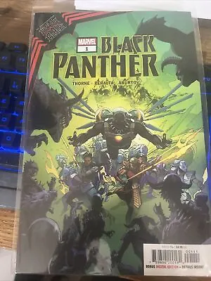 Buy Black Panther #1 Marvel Comics King Black April 2021 Thorne Peralta NM • 5£