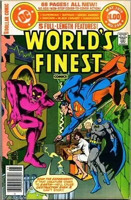 Buy World's Finest Comics #256-1979 Vf 8.0 Captain Marvel Superman Batman / Giant  • 12.97£