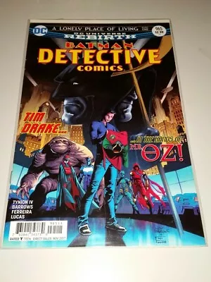 Buy Detective Comics #965 Dc Universe Rebirth Batman Nov 2017 Nm (9.4 Or Better) • 4.49£