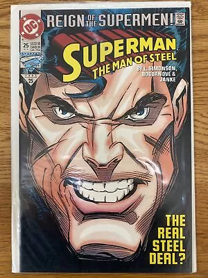 Buy Superman: The Man Of Steel #25 September 1993 Simonson / Bogdanove DC Comics • 3.99£