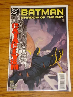 Buy Batman Shadow Of The Bat #73 Vol2 Dc Comics Cataclysm April 1998 • 3.49£