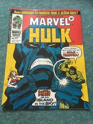 Buy Marvel Comic / The Mighty World Of Marvel / Incredible Hulk / Issue 177 - 1976 • 4.99£