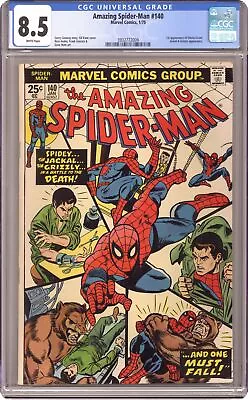 Buy Amazing Spider-Man #140 CGC 8.5 1975 3932772009 • 87.56£