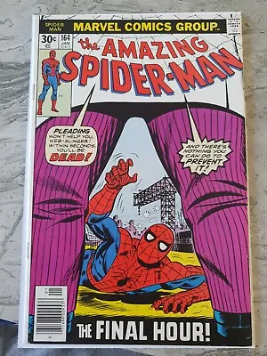Buy Amazing Spider-Man 164 FN  Nice Grade Kingpin Mary Jane J.Jonah Jameson (9G) • 30£