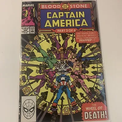 Buy Captain America #359 - 1st Cameo Appearance Of Crossbones - 1989 • 4.99£