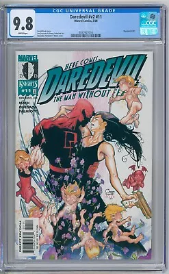 Buy Daredevil V2. #11 CGC Graded 9.8 NM/MT Marvel Comics 2000 • 47.93£