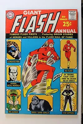 Buy GIANT FLASH ANNUAL #1 FAMOUS FLASH FIRSTS...Featuring ORIGIN STORIES  • 217.42£