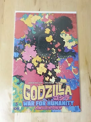 Buy Godzilla: War For Humanity #3 Tradd Moore 1:25 Incentive Variant Cover IDW 2023 • 22.50£