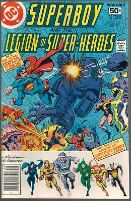 Buy Superboy Legion Of Super-Heroes 243  Earthwar Part 3!  VF- 1978 DC Comic • 3.98£