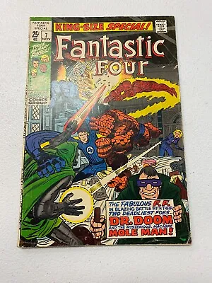 Buy Fantastic Four Annual #7 1969 Jack Kirby Stan Lee Mole Man Thing Marvel Comic Mj • 15.98£