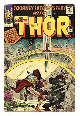 Buy Thor Journey Into Mystery #111 VG+ 4.5 1964 • 34.69£