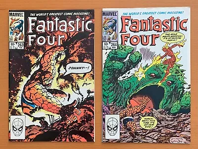 Buy Fantastic Four #263 & 264 (Marvel 1984) 2 X VF- / VF Copper Age Comics • 16.50£