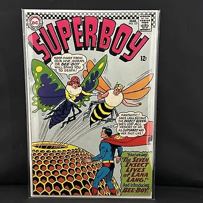 Buy Superboy #127 DC 1966 (FN-) Origin And 1st Insect Queen Silver Age Bee Boy • 27.66£