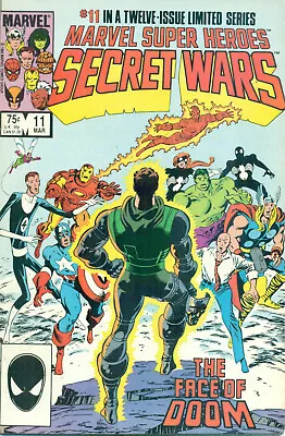 Buy Marvel Super Heroes Secret Wars #11 Shooter Zeck Spider-Man X-Men Avengers 1985 • 7.90£
