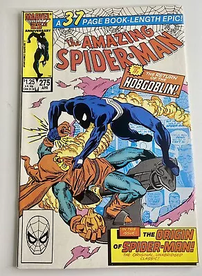 Buy Amazing Spider-Man #275 - Classic Hobgoblin Battle Cover - Marvel (1986) • 15.88£