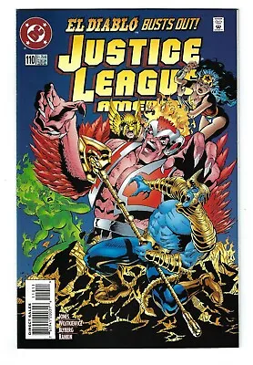 Buy Justice League Of America 110 NM- 9.2 El Diablo Busts Out! Gerald Jones 1995 • 3.15£