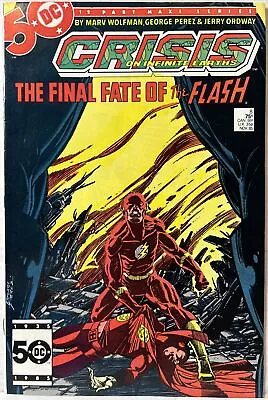 Buy Crisis On Infinite Earths #8 Death Of Flash DC Comics 1985 VG-FN • 11.85£