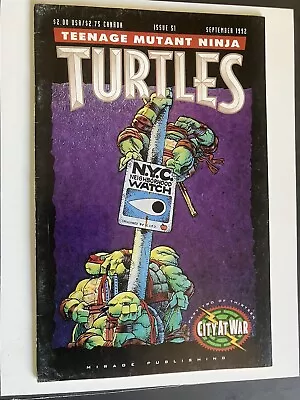 Buy Teenage Mutant Ninja Turtles #51 Mirage Publishing 1992 Comic 1984 Series Tmnt • 11.95£
