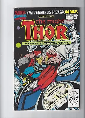 Buy The Mighty Thor Annual #15 - The Terminus Factor (1990) • 5£