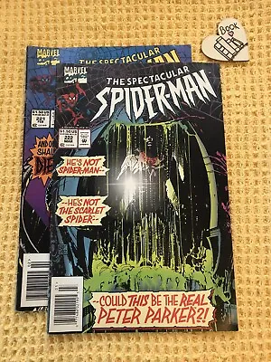 Buy THE SPECTACULAR SPIDER-MAN #221 #222 1976) MARVEL , Key Issues • 11.99£