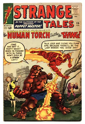 Buy Strange Tales #116 - 1963 - Marvel - FN - Comic Book • 164.94£