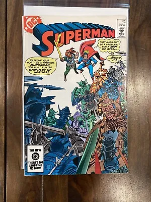 Buy Superman #395.  Copper Age DC Comics . 1984  • 18.10£