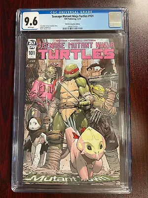 Buy 🔥 Teenage Mutant Ninja Turtles #101 Tmnt Idw 1:10 Variant 1st Mona Lisa Cgc 9.6 • 78.80£