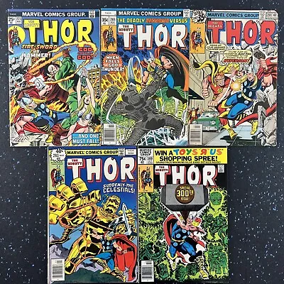 Buy Thor #223 #265 #280 #283 #300 5-Comic Lot (1974 Bondage Cover) VG+ 4.5 To 7.5 VF • 14.25£
