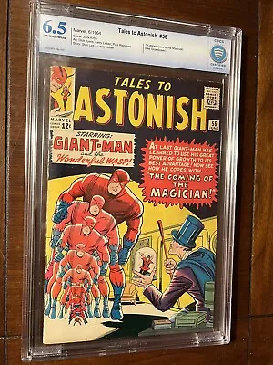Buy Tales To Astonish #56 6/64 Cbcs 6.5 Owe First Magician!! Nice!’ • 107.90£