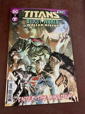 Buy Dc Comics Titans Beast World Waller Rising #1 • 2£