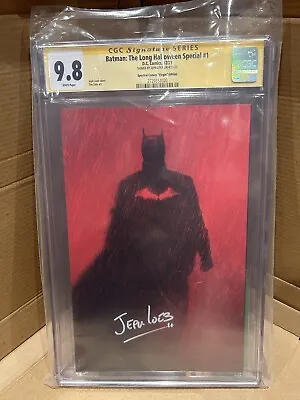Buy Batman The Long Halloween Special #1 CGC 9.8 SS12/21 Signed By Jeph Loeb 4/23/23 • 1,124.90£
