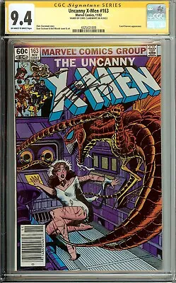 Buy 🔥 Uncanny X-Men #163 Signed Chris Claremont CGC 9.4 🔥 • 199.87£