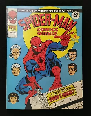 Buy Spider-man Comics Weekly No. 125 1975 - - Classic Marvel Comics + THOR IRONMAN  • 10.99£