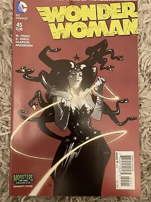 Buy WONDER WOMAN #45 Monster Of The Month Variant New 52 DC Comics 2015 NM • 2.69£