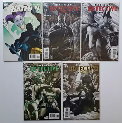 Buy Batman #663 Detective Comics #821 #822 #823 #828 Lot NM+-VF (2006) Morrison Dini • 7.91£